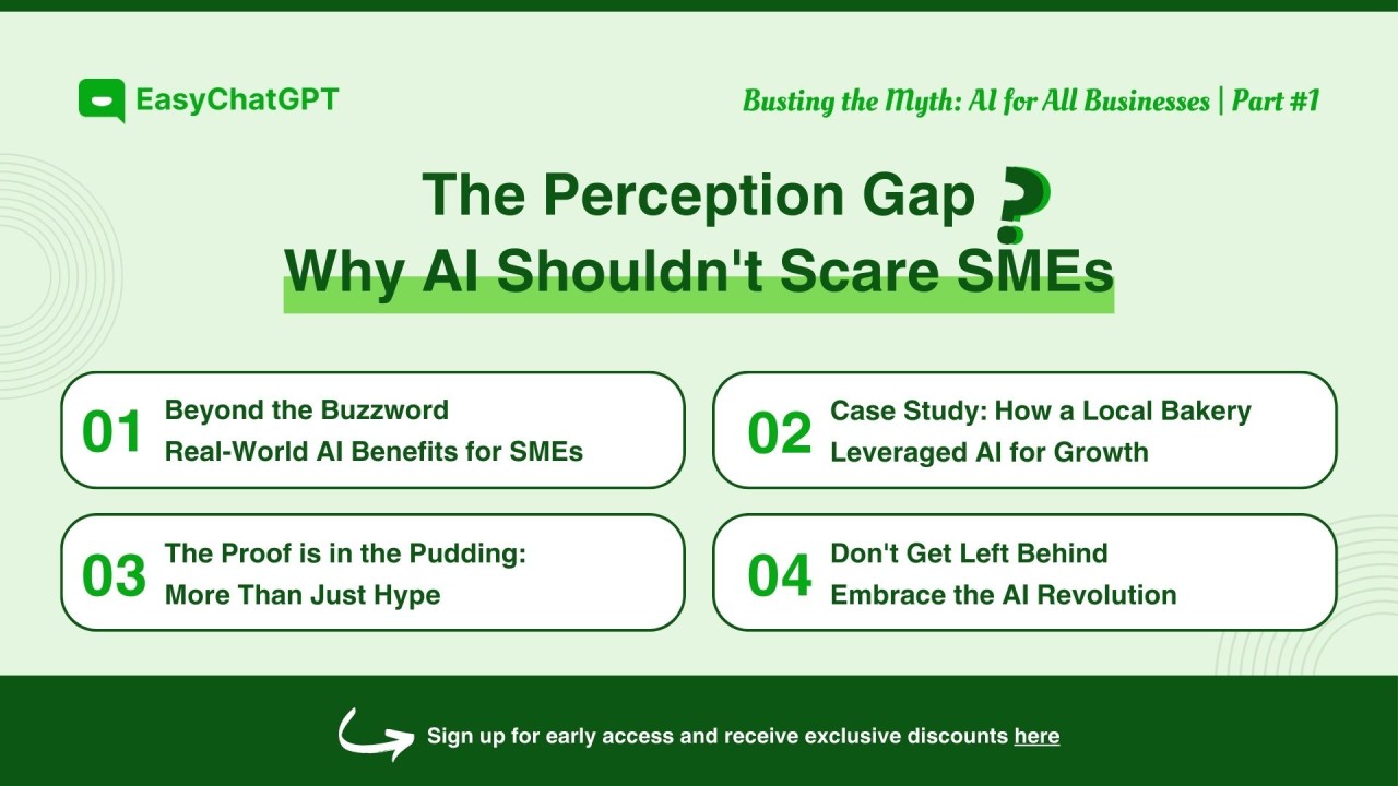 The Perception Gap: Why AI Shouldn't Scare SMEs